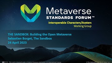 THE SANDBOX: Building the Open Metaverse - Sebastien Borget