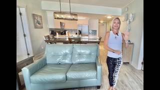 Waterscape B402 Video Tour, Front Row condo with a waterpark pool deck.  Lazy River, Heated Pool A 