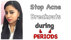 HOW TO STOP ACNE BREAKOUTS DURING PERIODS|Get clear Skin|