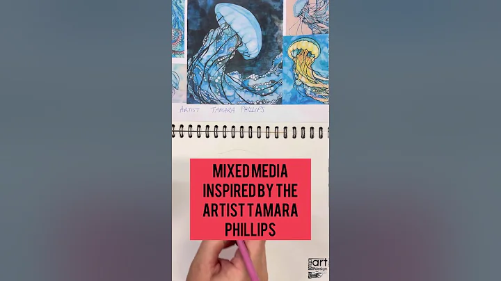 Mixed media inspired by Tamara Phillips