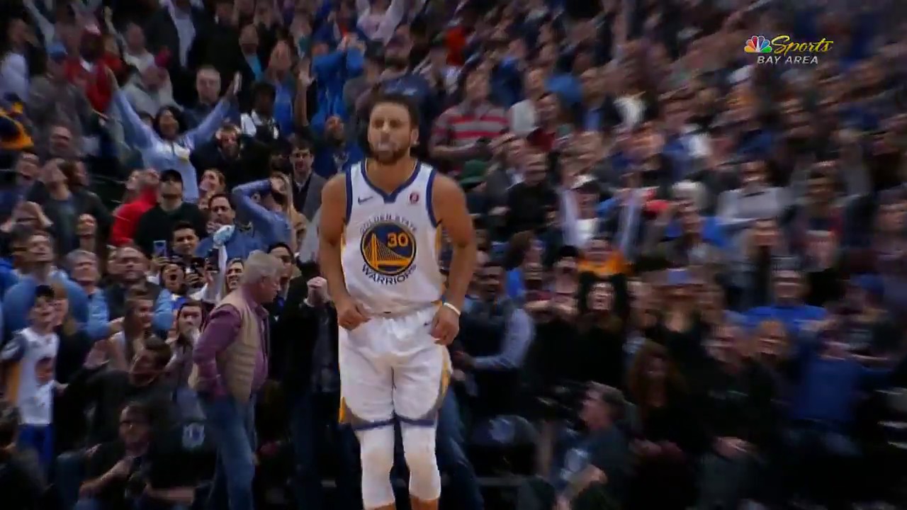 Warriors Steph Curry Drains Game Winning Three Pointer Vs Mavs Youtube