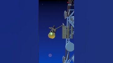 Getting over it with Bennett foddy- Radio tower tutorial! Mobile gameplay  happy ending🥰