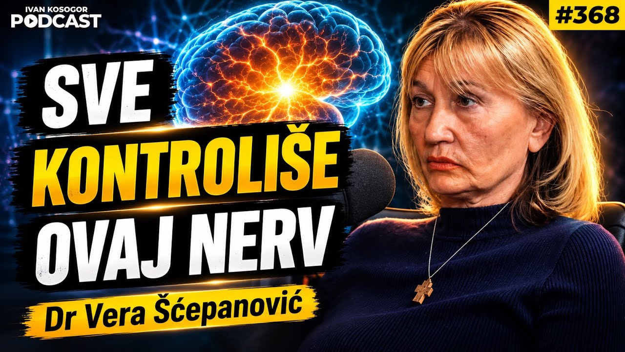 Jedan Nerv Upravlja Tvojim Srcem, Plućima I Raspoloženjem - Dr Vera Šćepanović| IKP 368