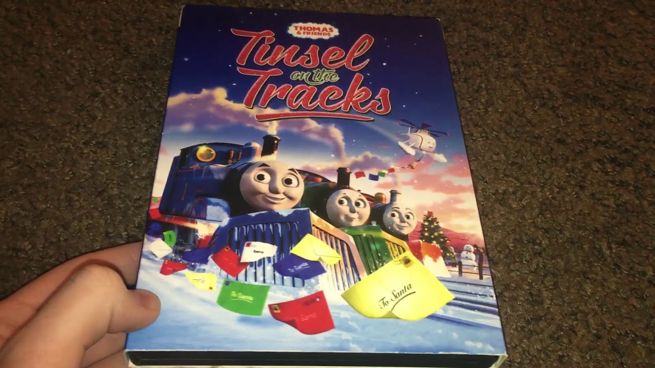 Thomas & Friends Tinsel On The Tracks DVD Review YouTube