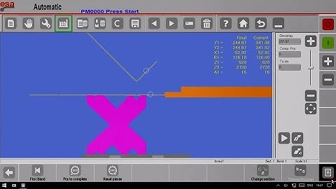 How to Operate KRRASS Genius CNC Press Brake with ESA S860 and S875