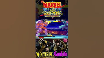 #wolverine #gambit #onslaught #marvelvscapcom #fightinggames #retrogaming #bossfight #videogames
