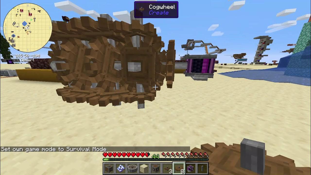 Create 0.3 Simple Crushing Wheel setup YouTube