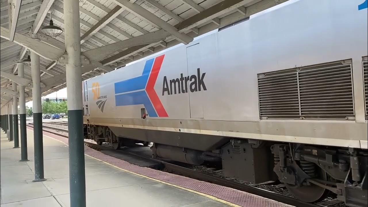 SB Amtrak Palmetto w/ Heritage Fayetteville Station, NC 7