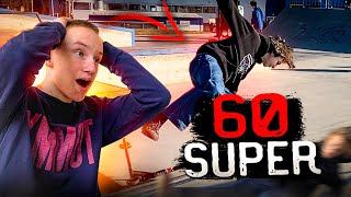 ОН СЛОМАЛ НОГУ 😱SUPER 60