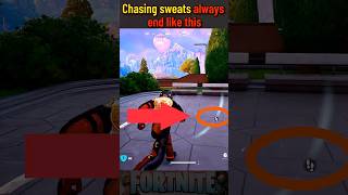HOW TO HANDLE SWEAT CHASING KID  FORTNITE SOLO WIN