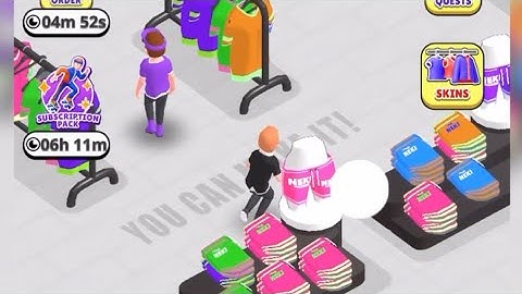 Outlets Rush - Gameplay walkthrough part 25, Create a clothing store