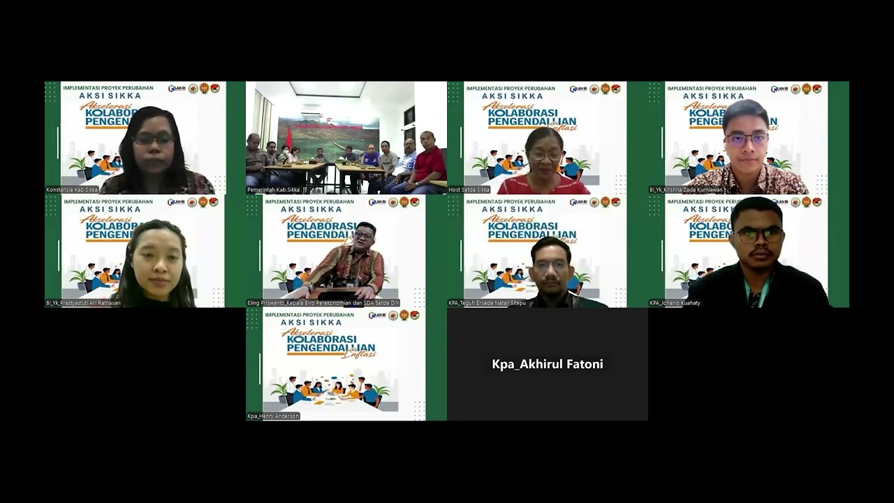 Benchmarking Pengendalian Inflasi dengan Pemerintah Provinsi DIY