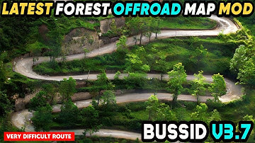 FOREST OFF ROAD MAP MOD For Bus Simulator Indonesia || Bussid Mod || Offroad Gamers ||