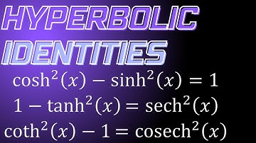 Hyperbolic Identities Proof