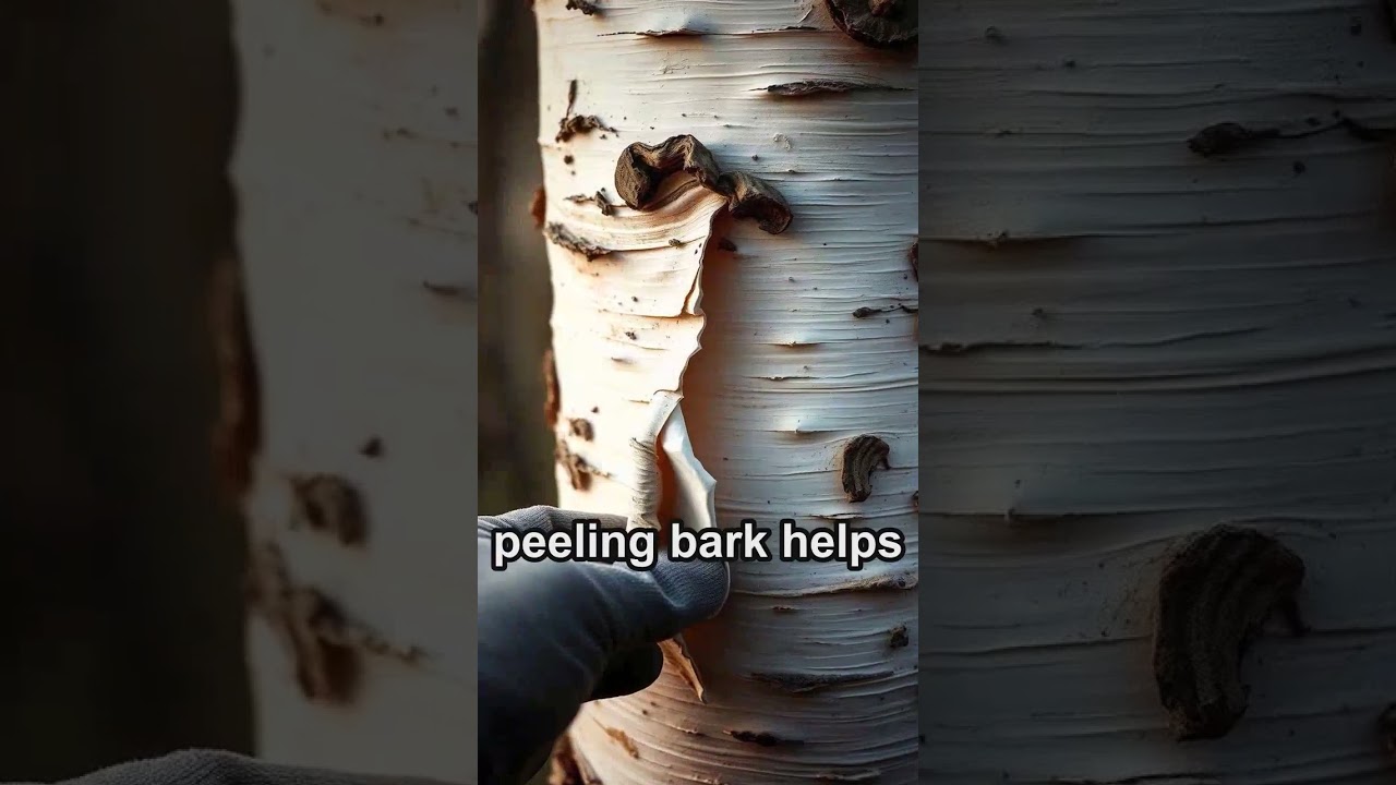 Uncover the Secret of Birch Trees White Bark! 🌲✨ 