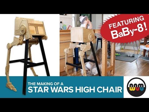 Изготовление стульчика из Звездных войн
