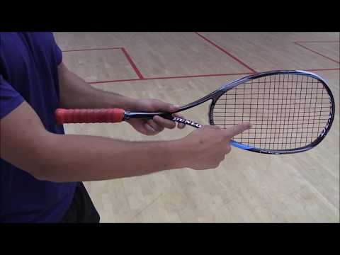 Squash Grip and Basic Swing / Positioning