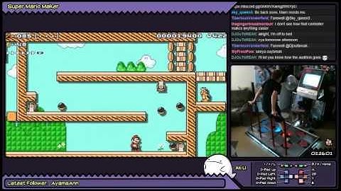 GameStomp || Super Mario Maker w/ DDR Dance Pads | 100-Mario Super Expert #1 - 0 Stages