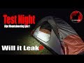 Will It Leak? - Test Night - Alps Mountaineering Lynx 1