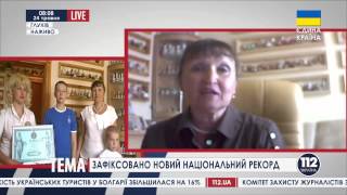 Ирина Колтакова в прямом эфире на телеканале 