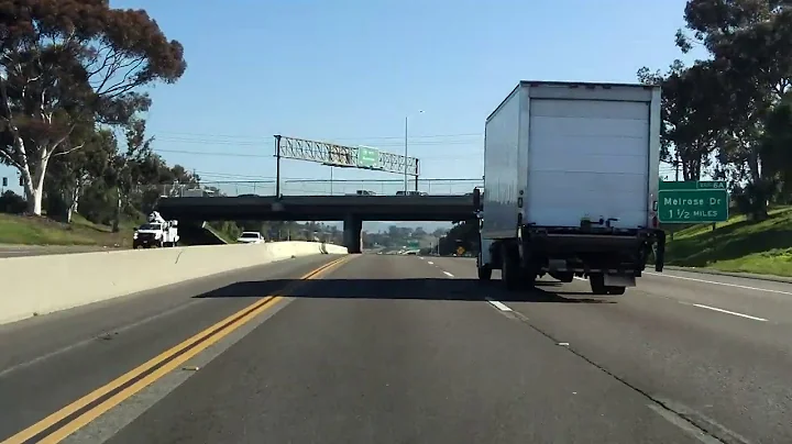 Ronald Packard Parkway (CA 78 Exits 1 to 9) eastbo...