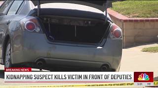 2 dead after violent chain of events ends in Chino Hills
