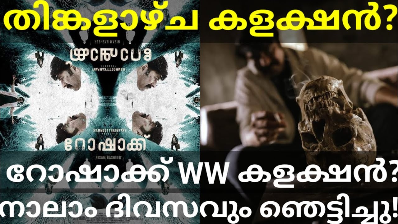 Rorschach 4 Days Boxoffice Collection |Rorschach Mammootty Movie Collection 