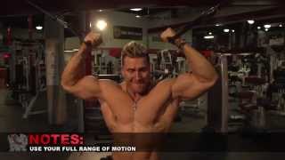 Welsh Warrior Fitness - Phase 3 Arms - Overhead Cable Curl