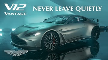The new Aston Martin V12 Vantage | The last V12 engine Vantage