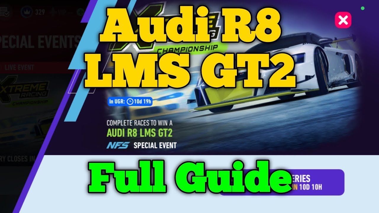 Audi R8 LMS GT2 XRC Event Started! 🚨 Full Guide (NO GOLD)