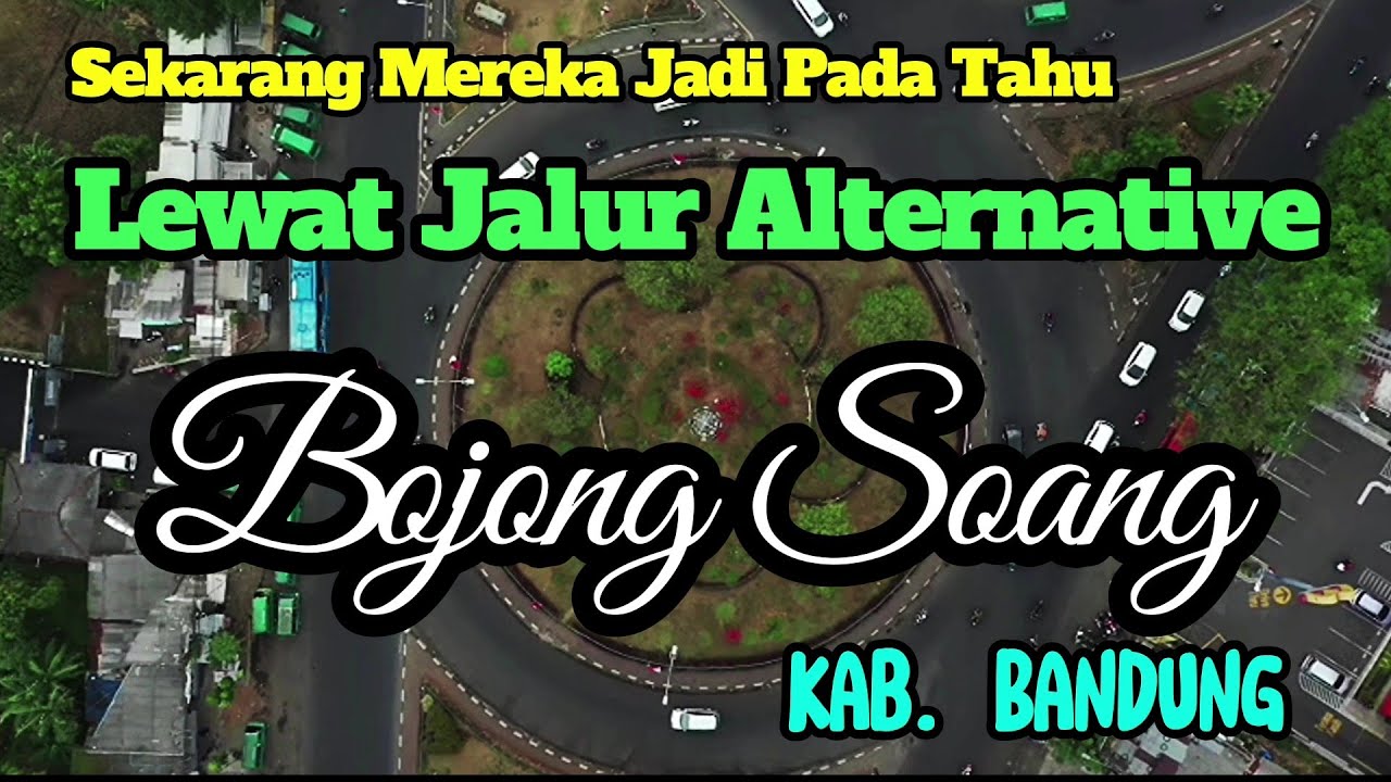 Gara-gara Video ini, Warga Bandung jadi pindah haluan lewat pinggir kota. 