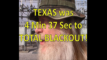Texas 4 Minutes 37 Seconds to TOTAL BLACKOUT!