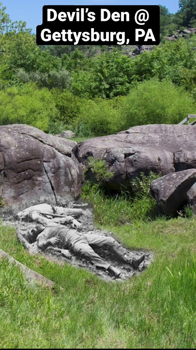 Devil's Den & Little Round Top: Then & Now