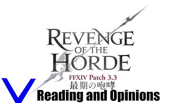 FFXIV: Patch 3.3 Patch Notes and Thoughts