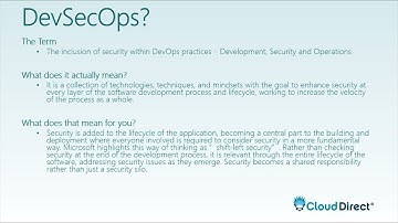 What is DevSecOps?