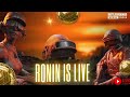 चलो बीजीएमआई खेलते हैं | Daily Live Stream | Bgmi Live with Ronin | Non Stop Rush Gameplay