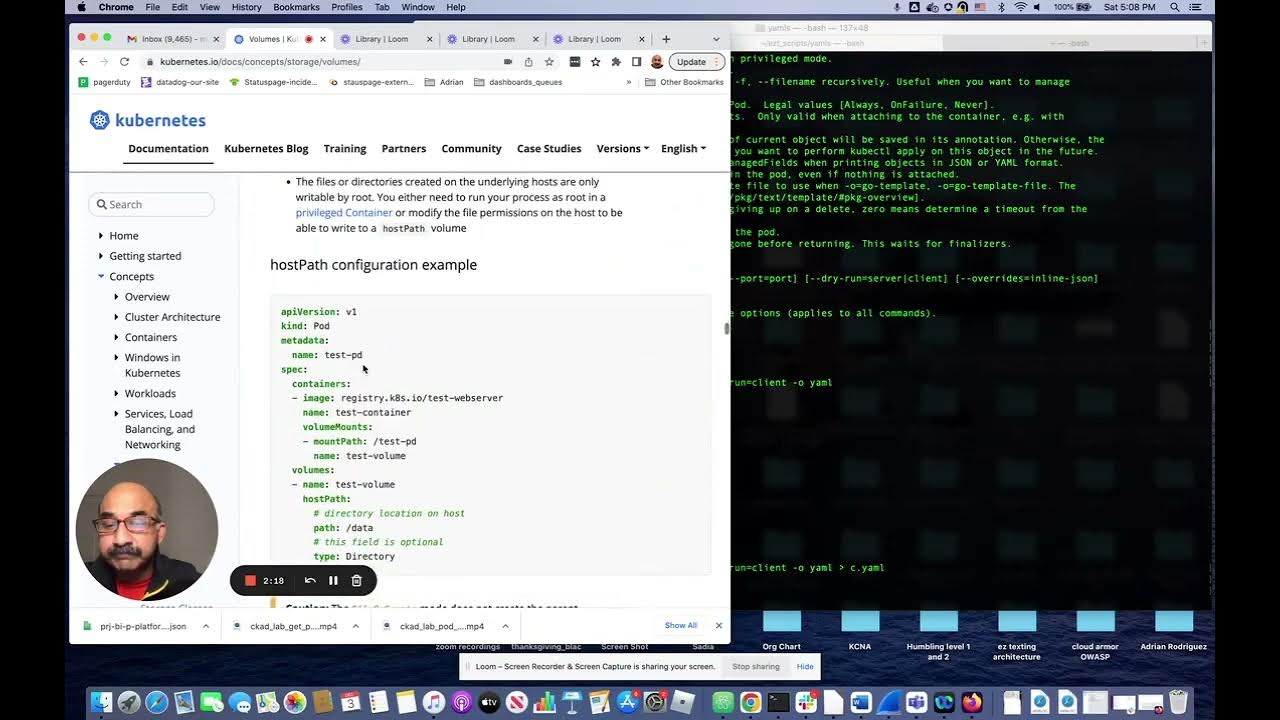 CKAD Lab 34 Certification) PV PVC and Pod with PVC Part 3