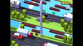 Long Chicken Speed Run Gameplay Part 8 (Crossy Road)