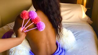 ️ ASMR | Relaxing BACK MASSAGE Soft Scratching, PEARLS, & Oil Tracing for Sleep 