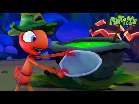 Joey & Boo Make a Witch’s Brew Gone Wrong! | Antiks | Kids Cartoons | Halloween Adventure
