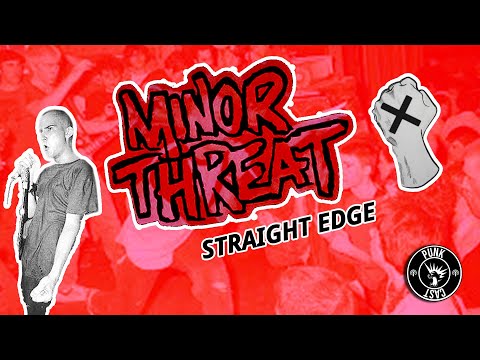 Minor Threat - Straight Edge (Lyric Video)