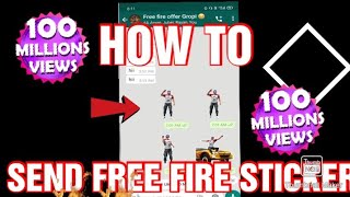 How to send free fire sticker on WhatsApp  A3,A5,A6,A7,J1,J2,J3,J7,S5,S6,S7,S9,A10,A20,A30,A40 A70 screenshot 5