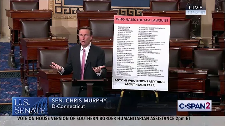 Murphy Delivers Floor Speech Calling Out Trump Administration’s Health Care Sabotage