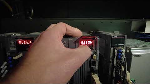 Mitsubishi J4 Servo Motor Error History