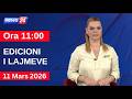 11 Mars 2026 Edicioni I Lajmeve Në News24 Në Studio Nisida Tufa Ora 11 00