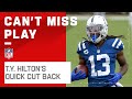 T.Y. Hilton Cuts Back for 28-Yd Gain!