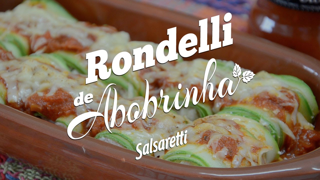 RECEITA: RONDELLI DE ABOBRINHA COM SALSARETTI CLÁSSICO