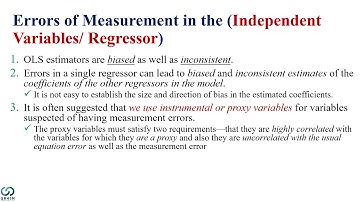 Week15: Lecture 28 (Theory of Model Misspecificaiton Errors II)
