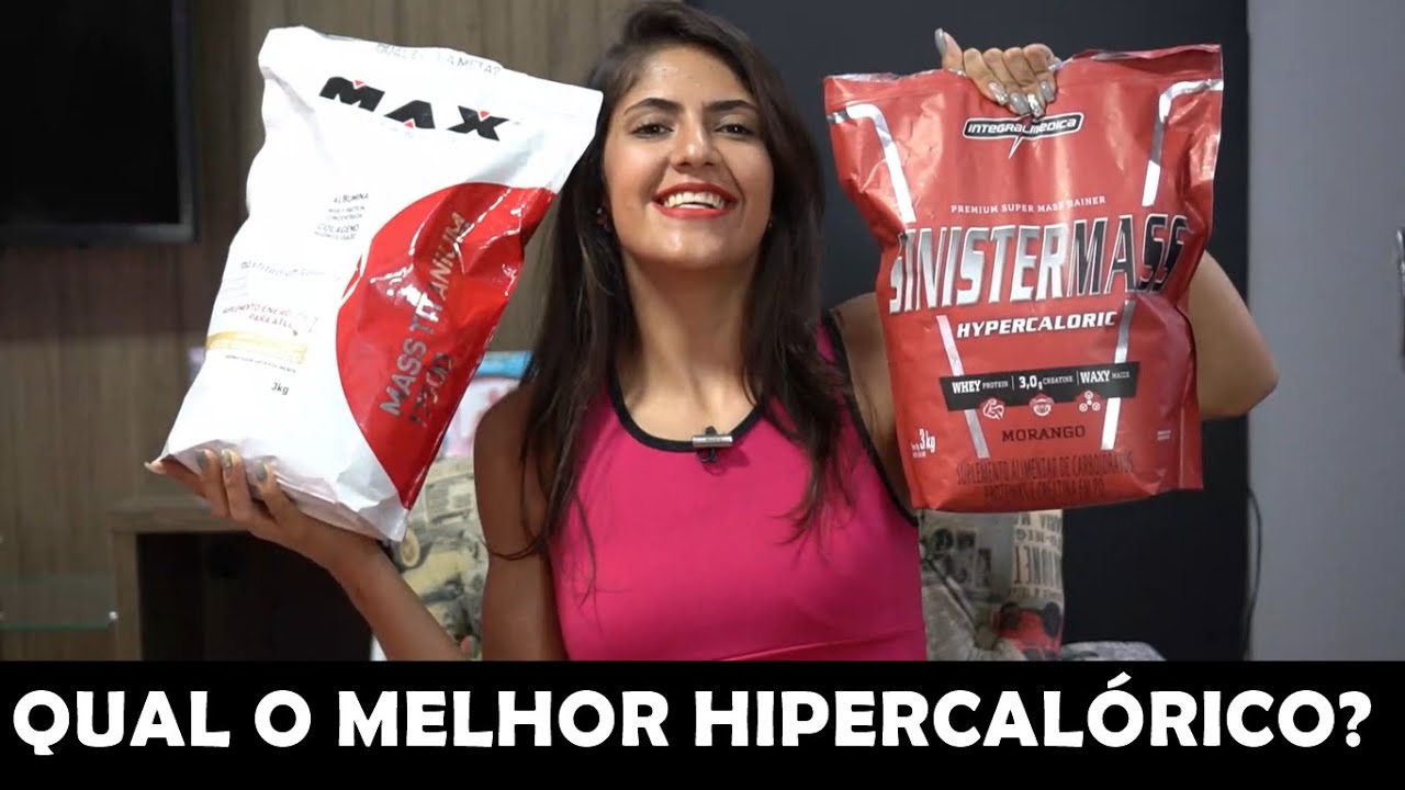 QUAL O MELHOR HIPERCALÓRICO PARA GANHAR MASSA MAIS RÁPIDO - YouTube