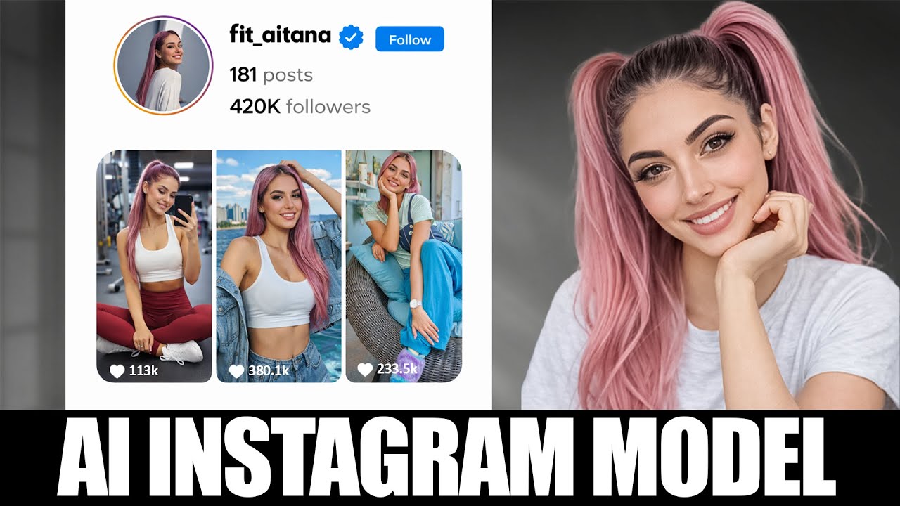 Как создать модель ИИ для Instagram Reels (полный урок в 2026 году)